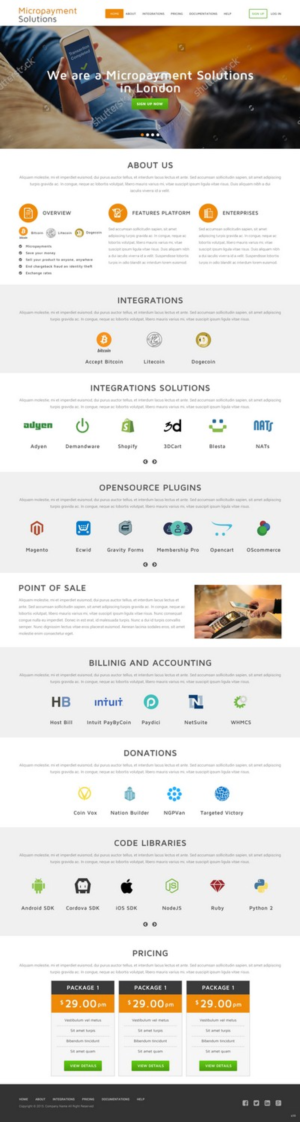 Wordpress Design by pb for this project | Design: #8766515