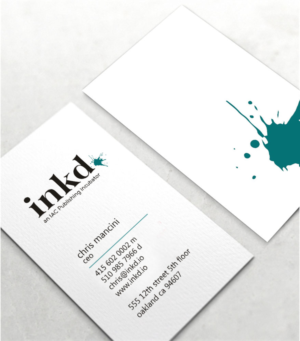 inkd business card design