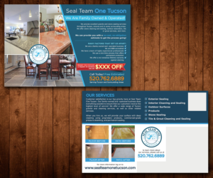 Postcard Design by Designers Hub for Seal Team One Tucson | Design: #8506864