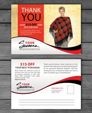 Postcard Design by debdesign for this project | Design: #9215305