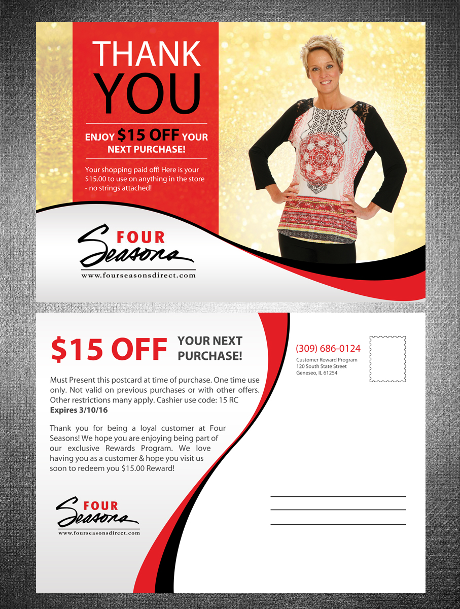 Postcard Design by debdesign for this project | Design #9258565