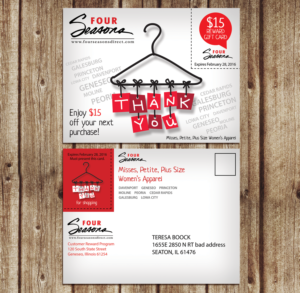 Rewards Postcard | Postkarten-Design von Victor_pro