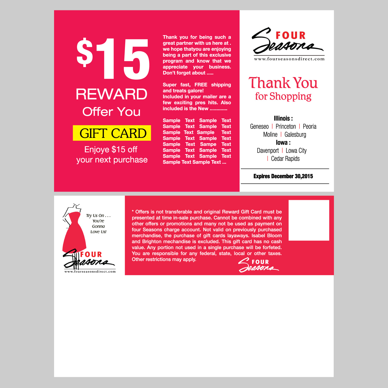 Postcard Design by GMWIRE for this project | Design #8768822