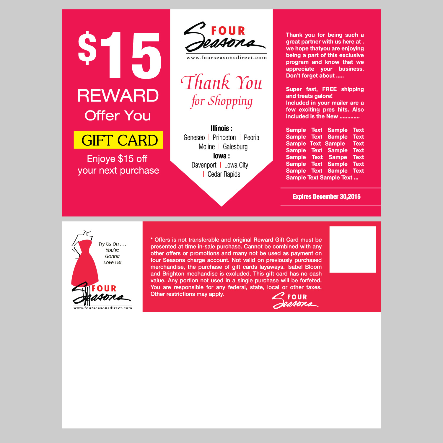 Postcard Design by GMWIRE for this project | Design #8768823