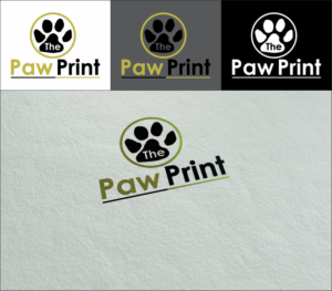 Logo Design by DG for The Paw Print | Design: #9200854