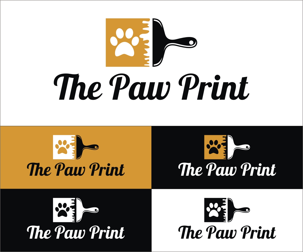 Logo Design by Rox Art Design for The Paw Print | Design #8516668