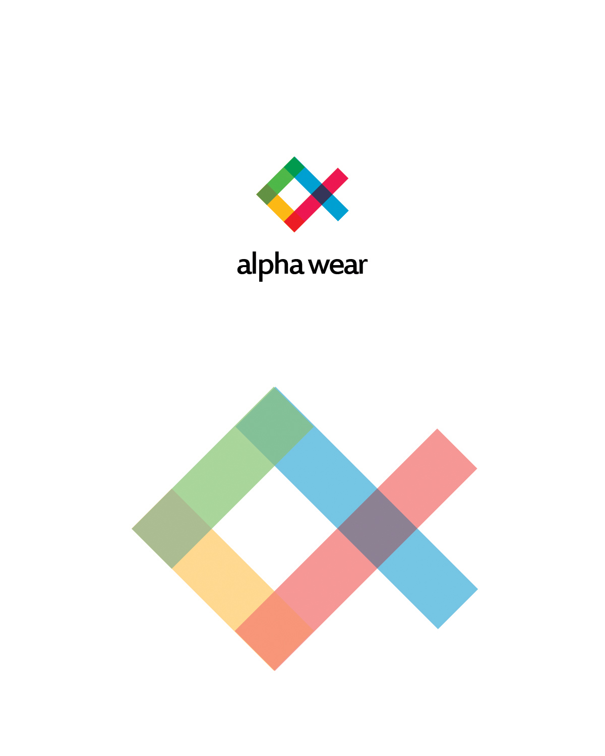 Logo Design by Habeeb Muhammad for Alpha Wear Inc. | Design #9203448