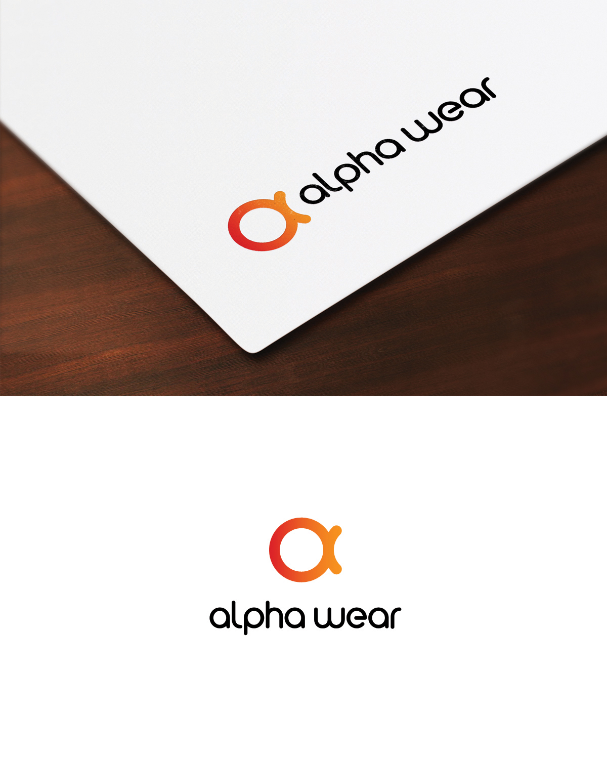 Logo Design by Habeeb Muhammad for Alpha Wear Inc. | Design #9203449