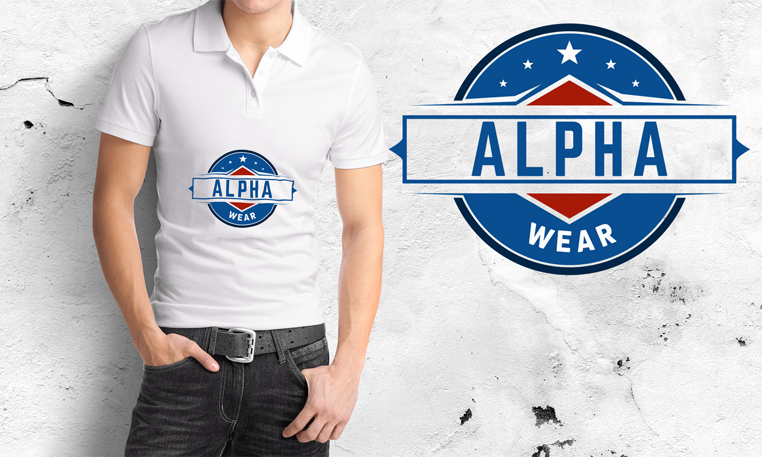 Logo Design by Dušan Naumovski for Alpha Wear Inc. | Design #9240296