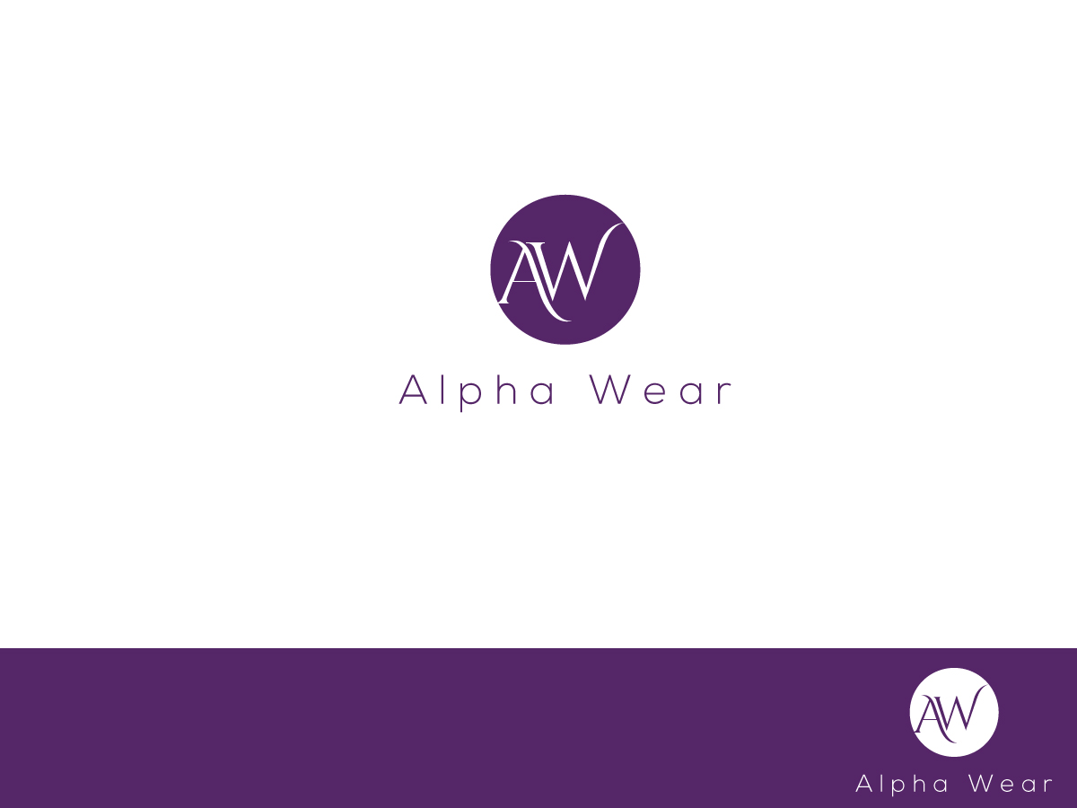 Logo Design by Atec for Alpha Wear Inc. | Design #9207225