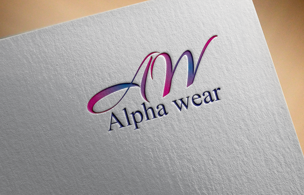 Logo Design by MAWBM for Alpha Wear Inc. | Design #9222423