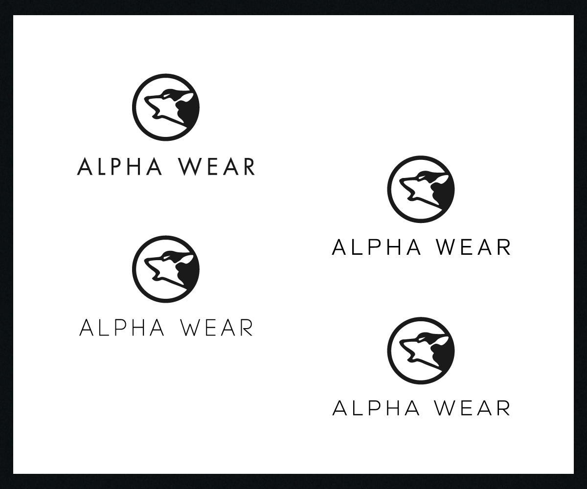 Logo Design by Roy for Alpha Wear Inc. | Design #9375187