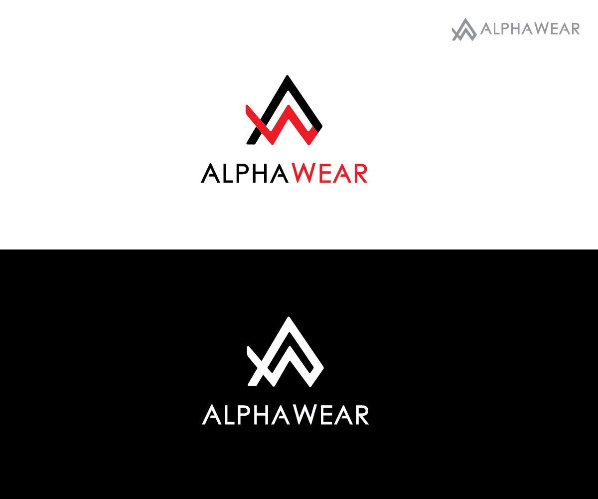 Logo Design by Mohd00 for Alpha Wear Inc. | Design #9215732