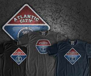 atlantic city 360 | Design Graphique par jd_teedesigns