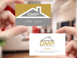 Business Card Design by Creations Box 2015 for D.M.P Services | Design: #8475292