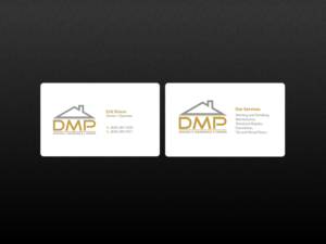 Business Card Design by Creations Box 2015 for D.M.P Services | Design: #8475293