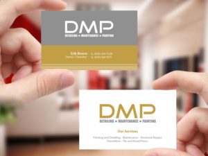 Business Card Design by Creations Box 2015 for D.M.P Services | Design: #8475294