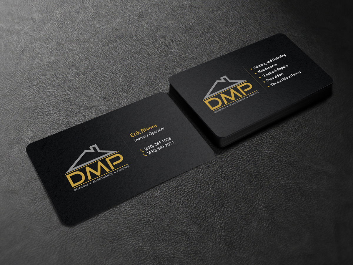 Business Card Design by Creations Box 2015 for D.M.P Services | Design #8475307