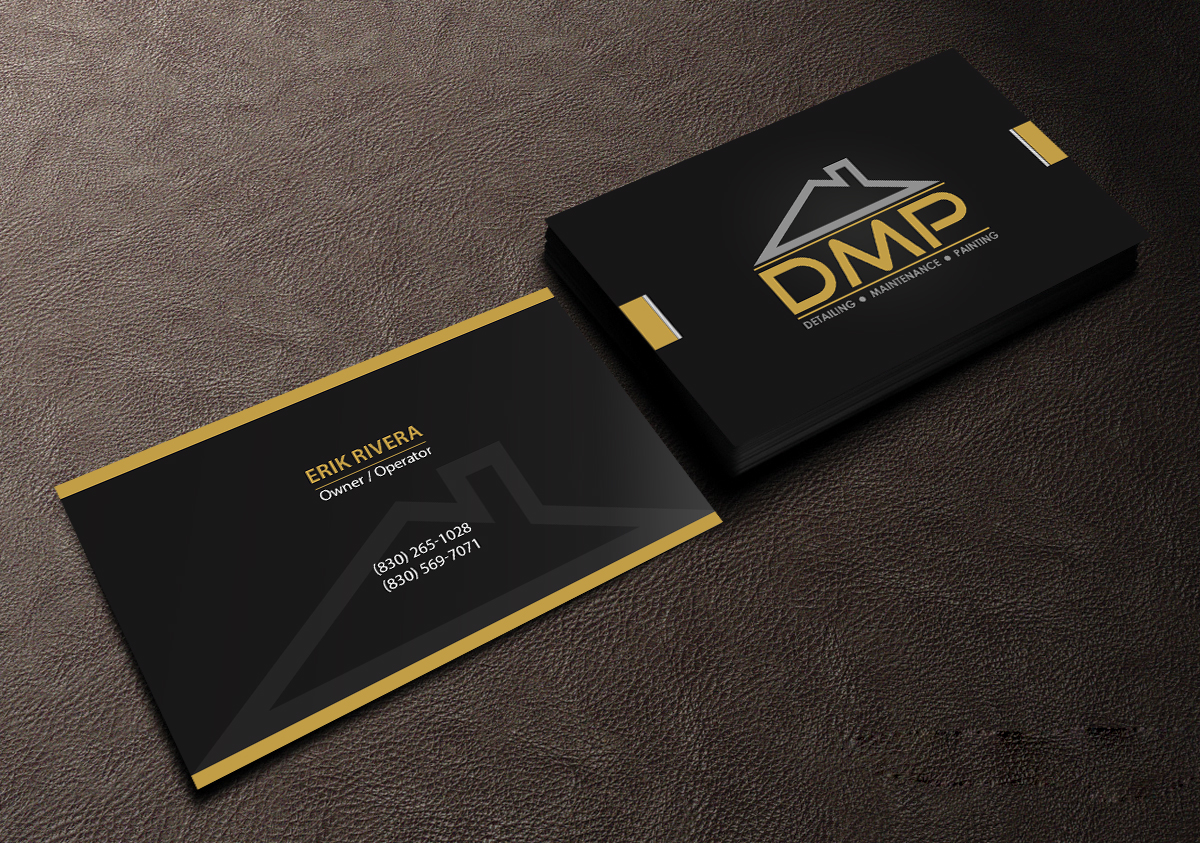 Business Card Design by Creations Box 2015 for D.M.P Services | Design #8475311
