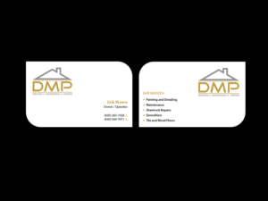 Business Card Design by Creations Box 2015 for D.M.P Services | Design: #8475321