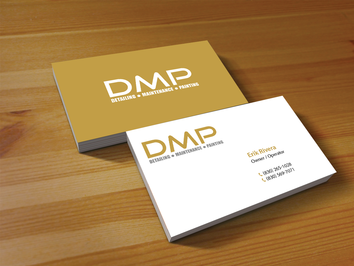 Business Card Design by Creations Box 2015 for D.M.P Services | Design #8475323