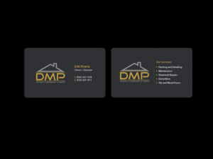 Business Card Design by Creations Box 2015 for D.M.P Services | Design: #8475389