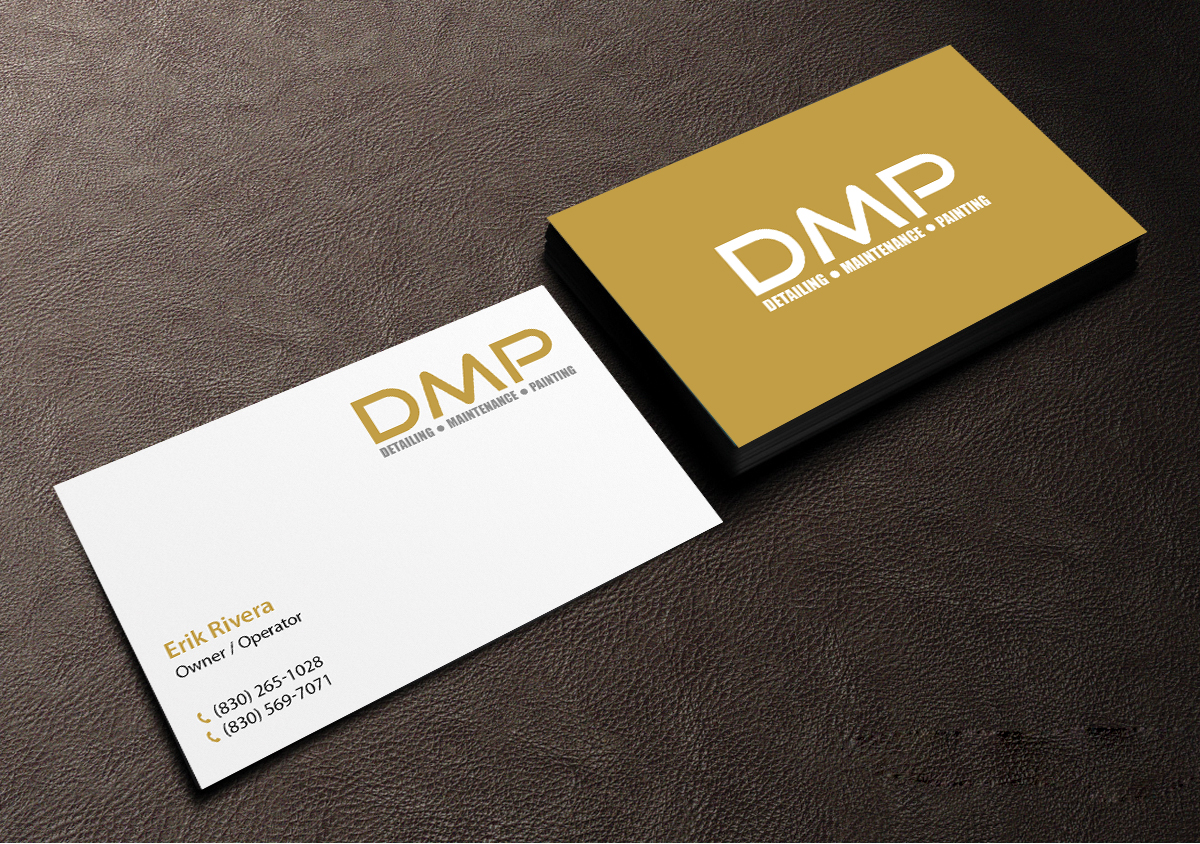 Business Card Design by Creations Box 2015 for D.M.P Services | Design #8475393