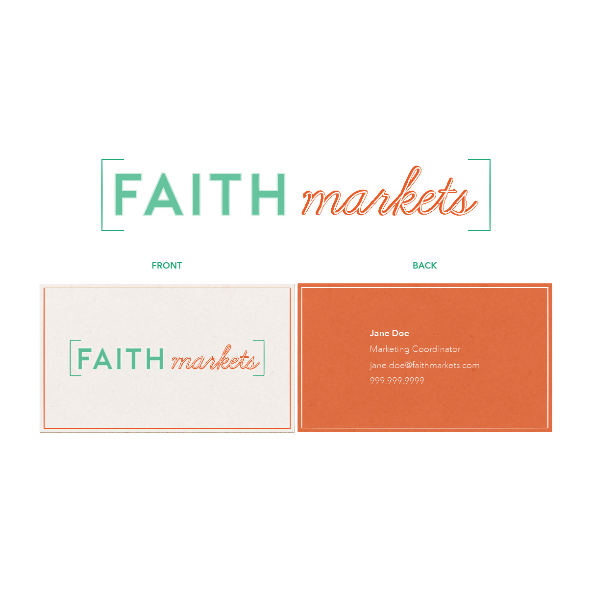 Logo Design by k.m.designs for Faith Markets | Design #8478970
