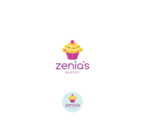 Zenia's Bakery | Logo Design by T. Woof