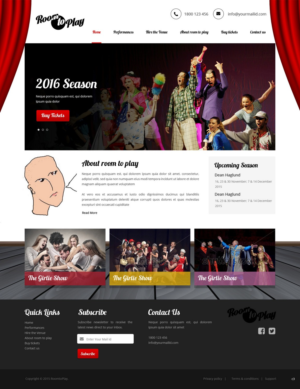 Web Design by pb for room to play | Design: #8496521