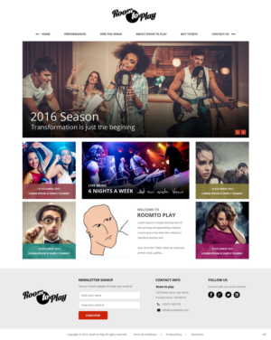 Web Design by pb for room to play | Design: #8496529