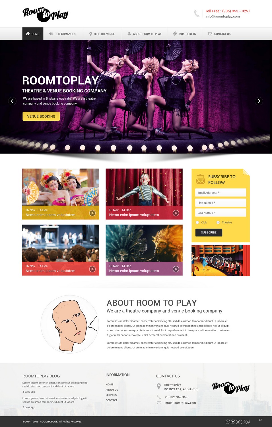 Web Design by pb for room to play | Design #8496531