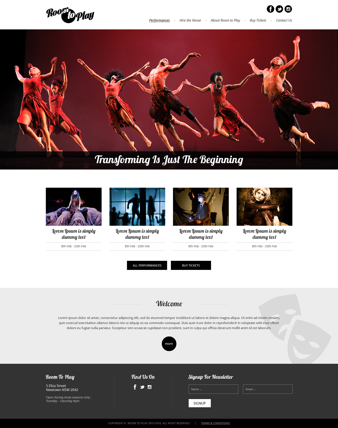 Web-Design von Roy für room to play | Design #8524469