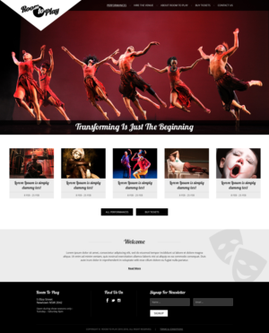 Web Design by Roy for room to play | Design: #8535339