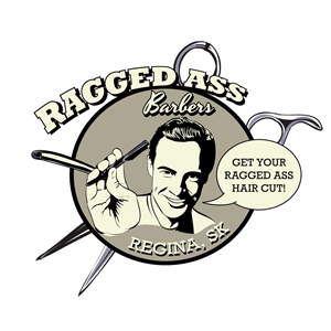 Vector design for barbershop merchandise | Diseño Vectorizado por Oct-O-Ray Design
