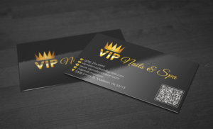 Diseño de Tarjeta de Presentación por premnice para VIP Nails & Spa | Diseño: #9237688