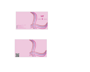 Visitenkarten-Design von Despina für VIP Nails & Spa | Design #8515992