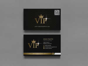 Diseño de Tarjeta de Presentación por chandrayaan.creative para VIP Nails & Spa | Diseño: #8506208