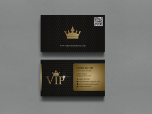 Diseño de Tarjeta de Presentación por chandrayaan.creative para VIP Nails & Spa | Diseño: #8506215