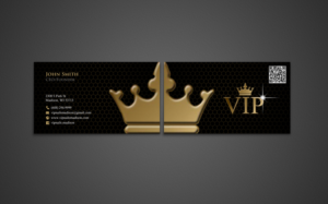 Diseño de Tarjeta de Presentación por chandrayaan.creative para VIP Nails & Spa | Diseño: #8506220