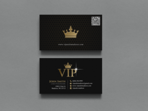 Diseño de Tarjeta de Presentación por chandrayaan.creative para VIP Nails & Spa | Diseño: #8520184