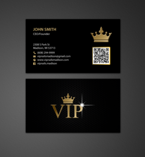 Diseño de Tarjeta de Presentación por chandrayaan.creative para VIP Nails & Spa | Diseño #9168059