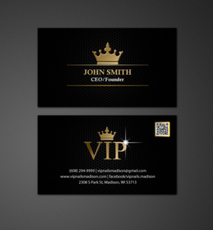 Diseño de Tarjeta de Presentación por chandrayaan.creative para VIP Nails & Spa | Diseño: #9168061