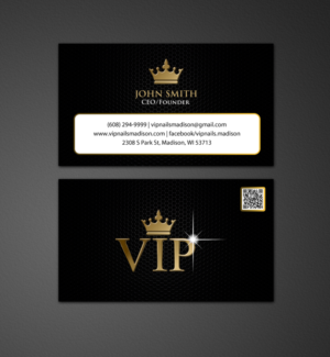 Diseño de Tarjeta de Presentación por chandrayaan.creative para VIP Nails & Spa | Diseño: #9168064