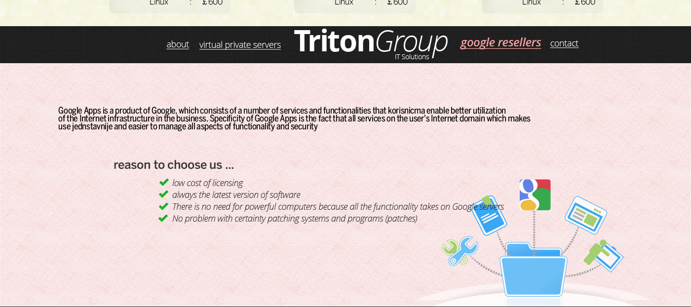 Web-Design von LA1 Studios für Triton grupa d.o.o. | Design #2031421