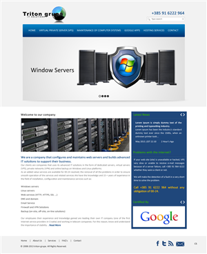 Web-Design von pb für Triton grupa d.o.o. | Design: #1995563