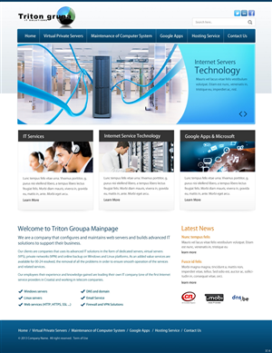 Web-Design von pb für Triton grupa d.o.o. | Design: #1995568