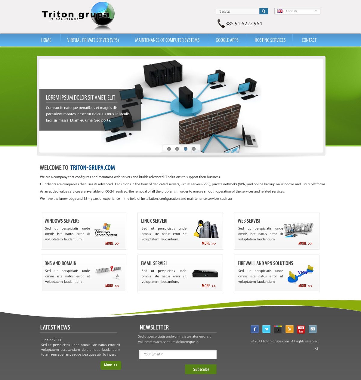 Web-Design von pb für Triton grupa d.o.o. | Design #2000485