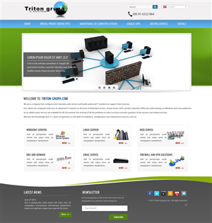 Web-Design von pb für Triton grupa d.o.o. | Design: #2000485
