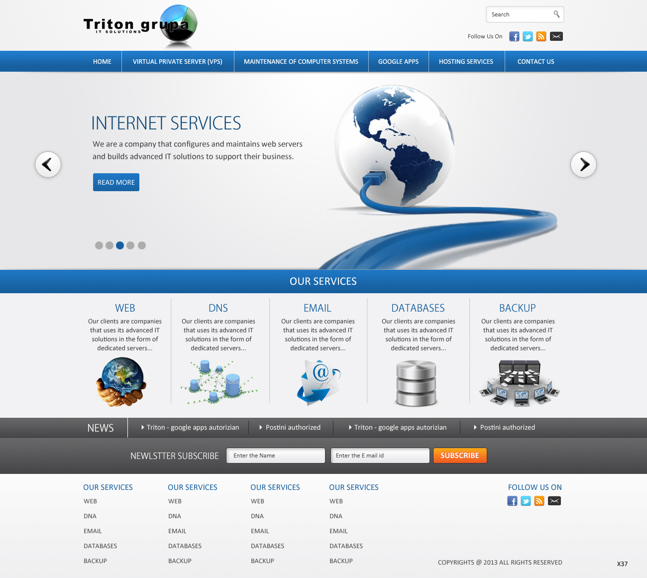 Web-Design von pb für Triton grupa d.o.o. | Design #2000488